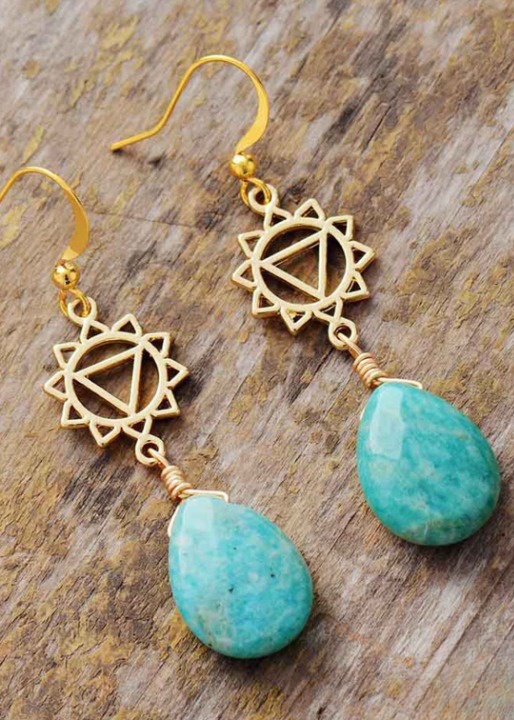 Turquoise Boho Earrings