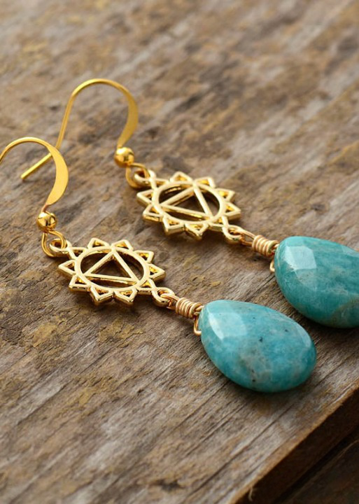 Turquoise Boho Earrings