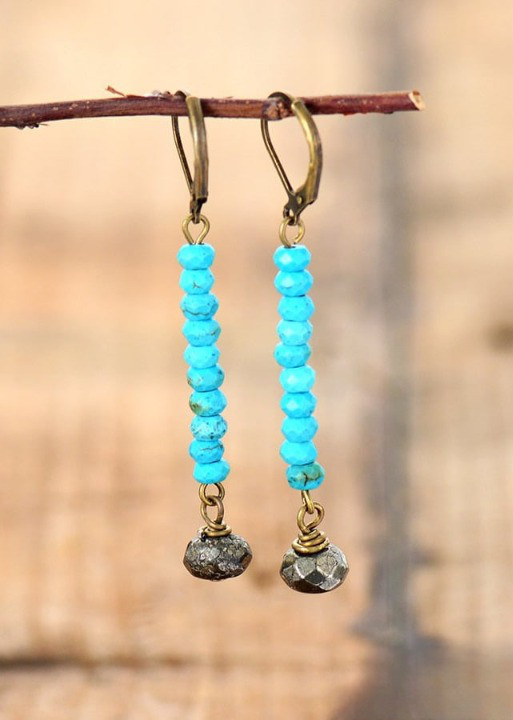 Vintage Dangle Earrings Boho