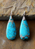 Natural Stone Boho Dangle Earrings