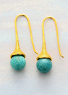 Boho Dangle Gold Earrings