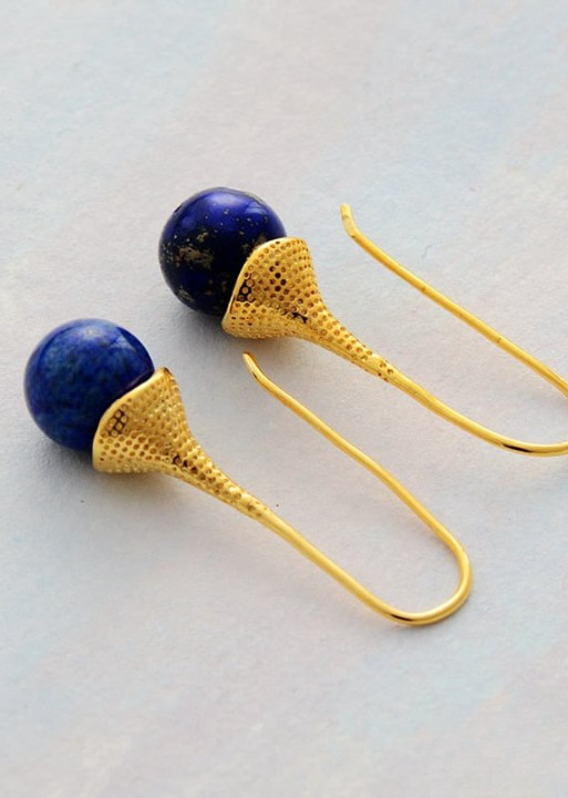 Boho Dangle Gold Earrings