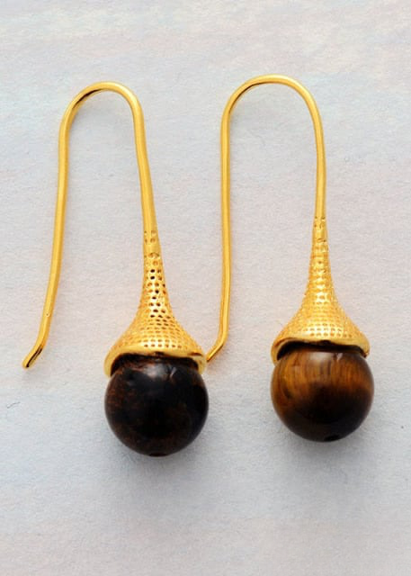 Boho Dangle Gold Earrings