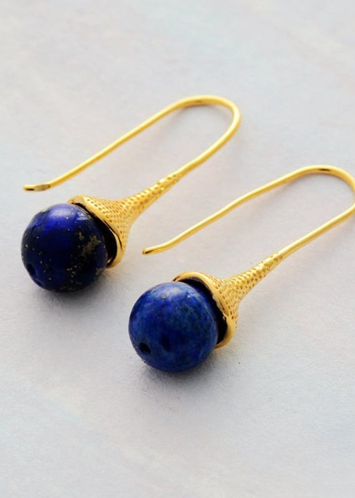 Boho Dangle Gold Earrings
