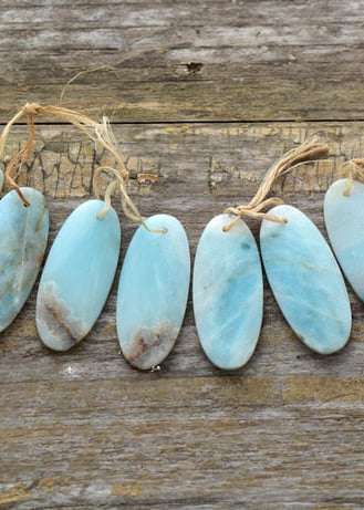 Boho Earrings - Blue Stone