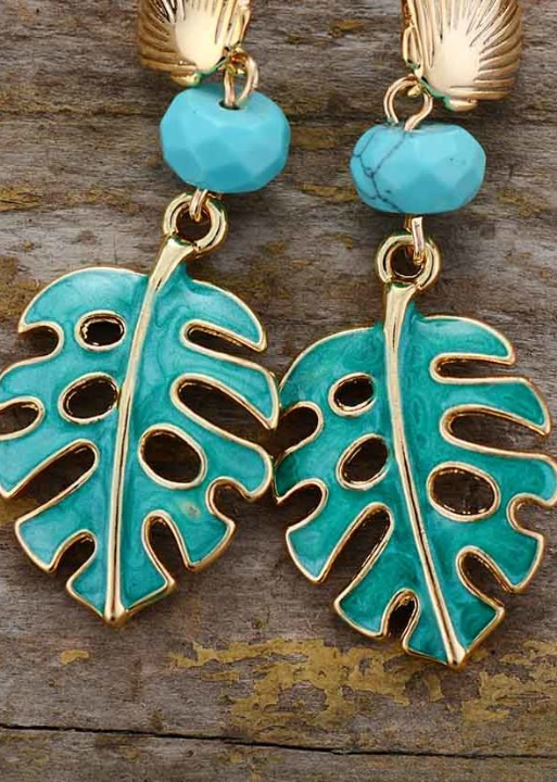 Boho Leaf Earrings