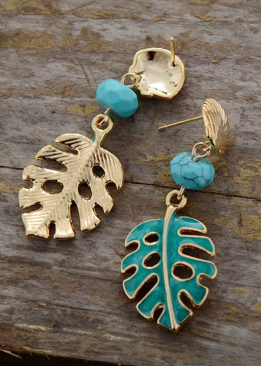 Boho Leaf Earrings