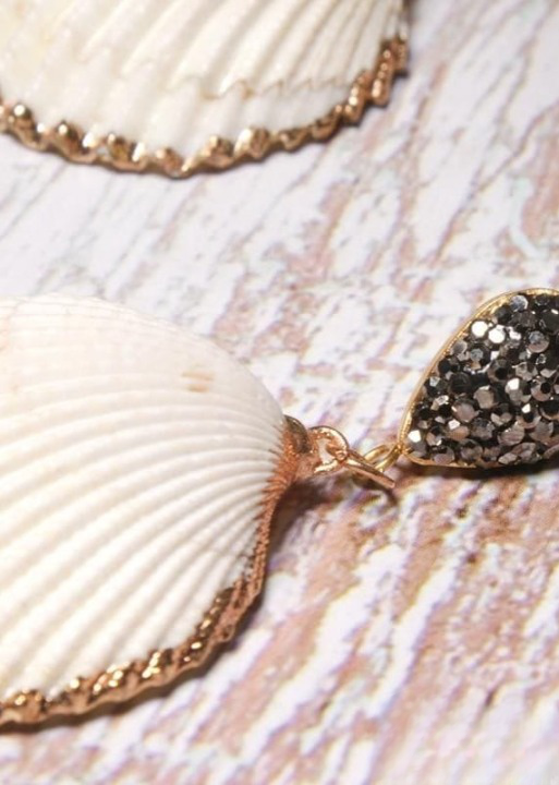 Boho Dangle Shell Earrings