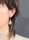 Boho Earrings - Gold Flower
