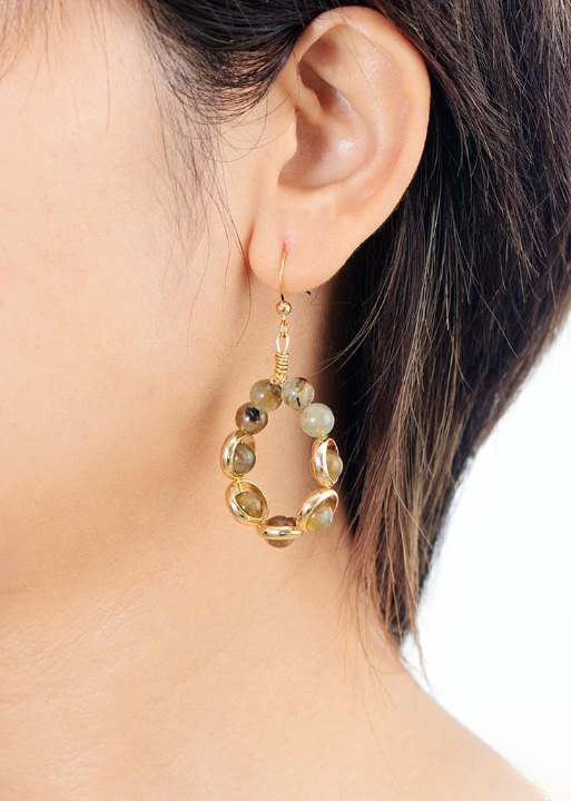 Boho Gold Dangle Earrings