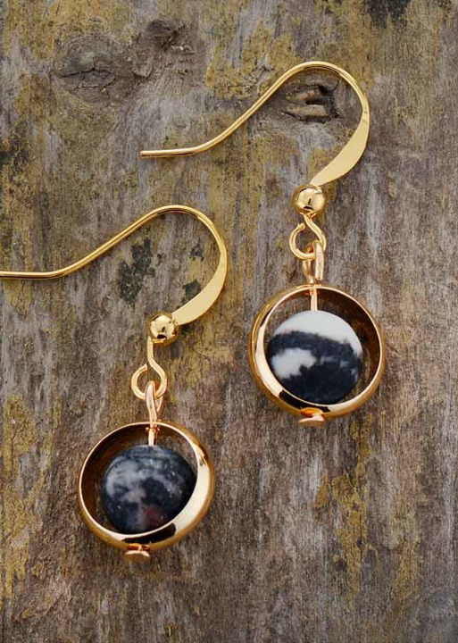 Boho Dangle Earrings - Moon Style