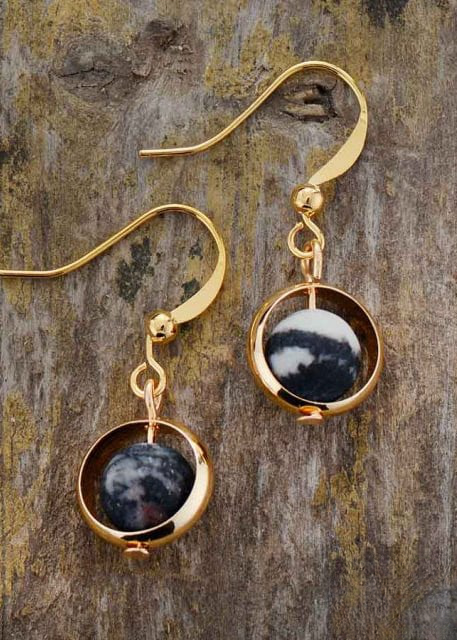 Boho Dangle Earrings - Moon Style