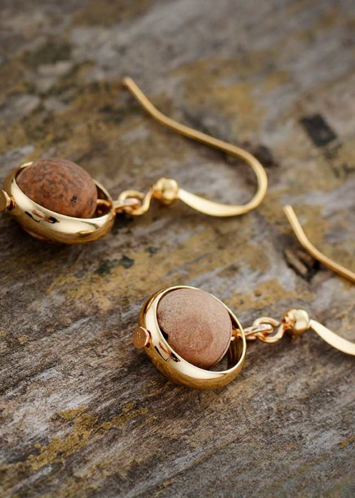 Boho Dangle Earrings - Moon Style