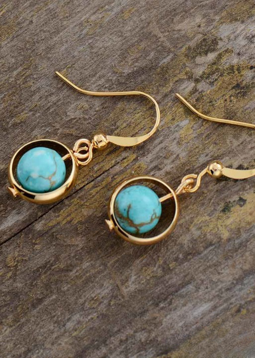 Boho Dangle Earrings - Moon Style