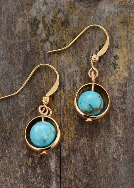Boho Dangle Earrings - Moon Style