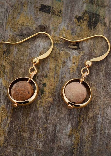 Boho Dangle Earrings - Moon Style