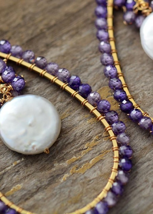 Beaded Earrings Boho Style