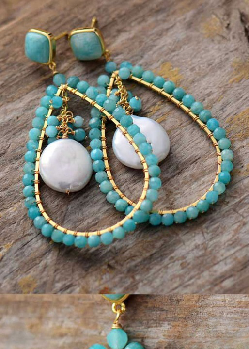 Beaded Earrings Boho Style