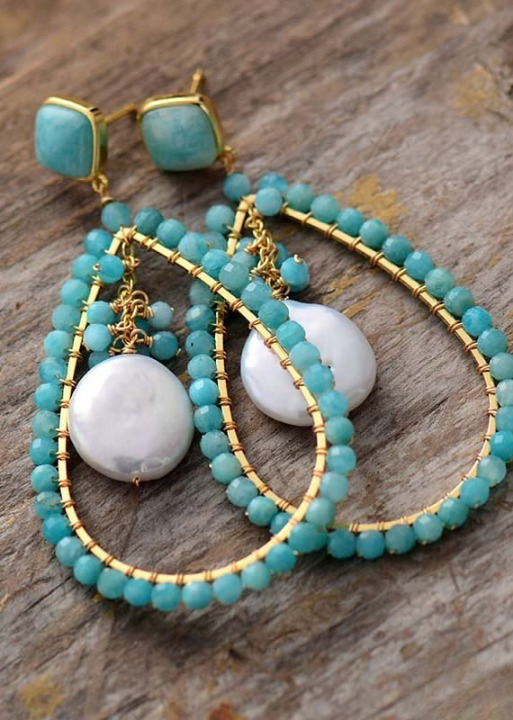 Beaded Earrings Boho Style