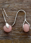 Pink Boho Dangle Earrings