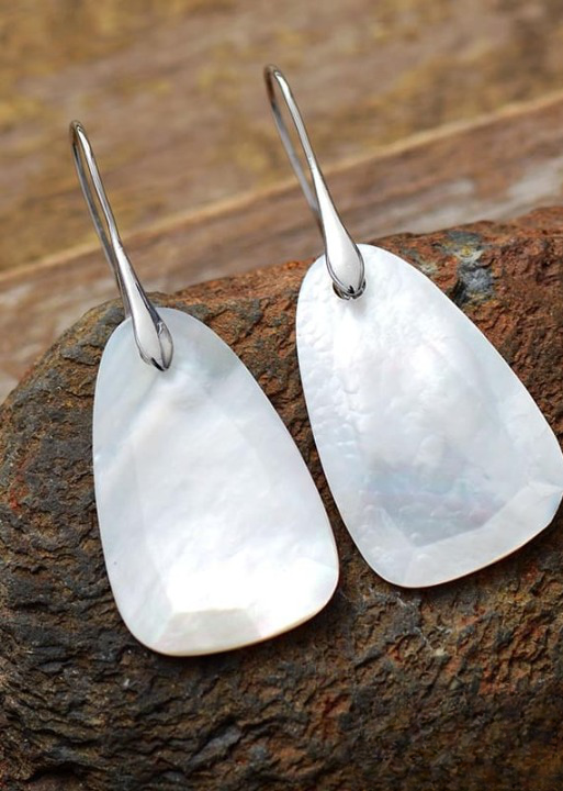 Quartz Boho Dangle Earrings