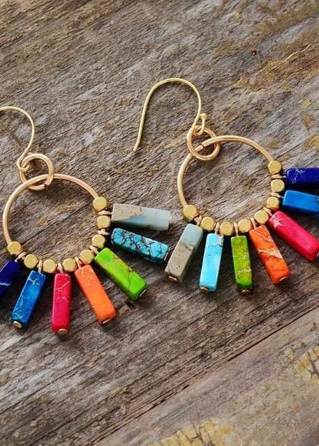 Boho 2025 chic earrings