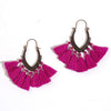 Boho Earrings Pompoms