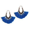 Boho Earrings Pompoms