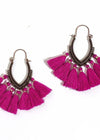 Boho Pompoms Earrings