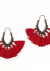 Boho Pompoms Earrings