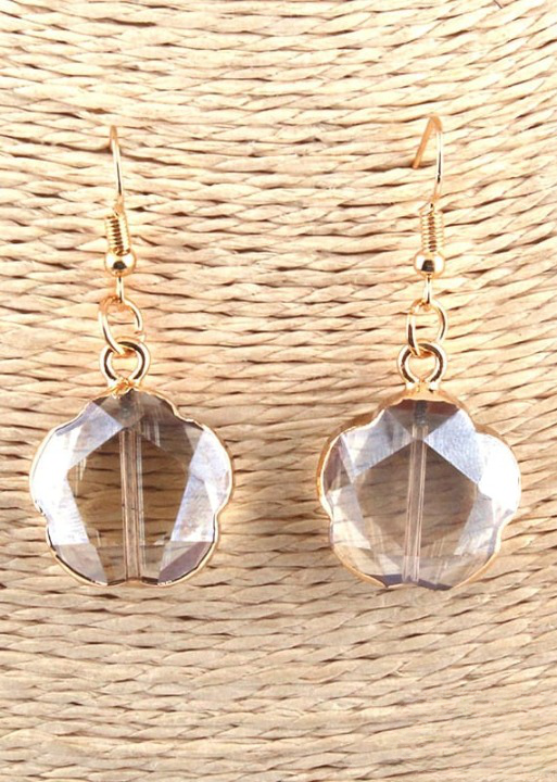 Boho Crystal Dangle Earrings