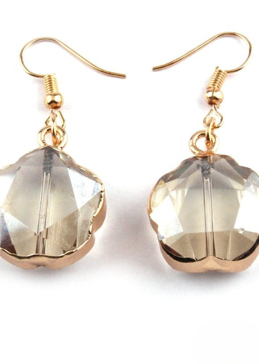 Boho Crystal Dangle Earrings