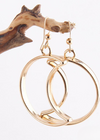 Boho Gold Hoop Earrings