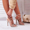 Boho Elegant Heeled Open Sandals