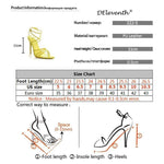 Boho Elegant Heeled Open Sandals