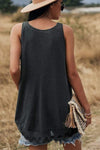 Boho Flared Long Tank Top