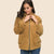 Boho Fleece Camel Jacket