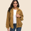 Boho Fleece Camel Jacket