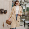 Boho Fleece Long Coat in Beige