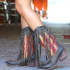 Boho Fringed Boots USA