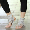 Boho Fringed Sandals