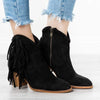 Boho Fringes High Boots