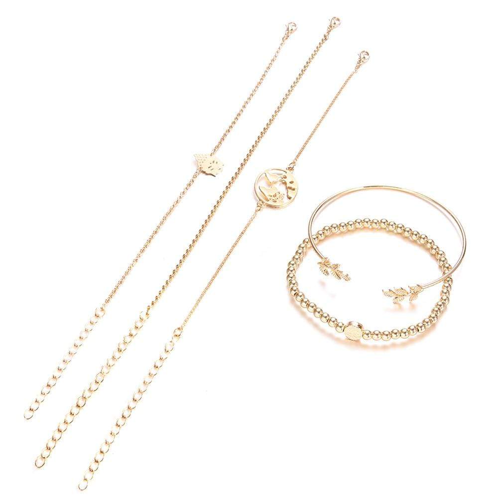 Boho Gold Bracelets Earth & Nature