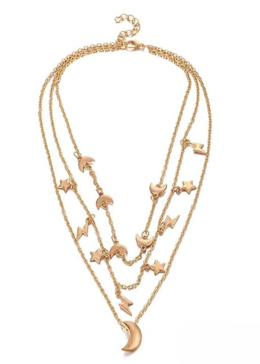 Chic Boho Gold Necklaces