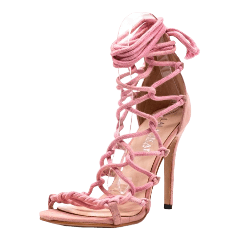 Boho Intertwined Heeled Open Sandals