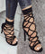 Boho Intertwined Heeled Open Sandals