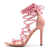 Boho Intertwined Heeled Open Sandals