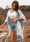 Kimono Boho mid-length patterned