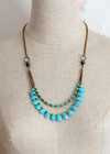 Boho Beads Vintage Necklace - 2 Layers