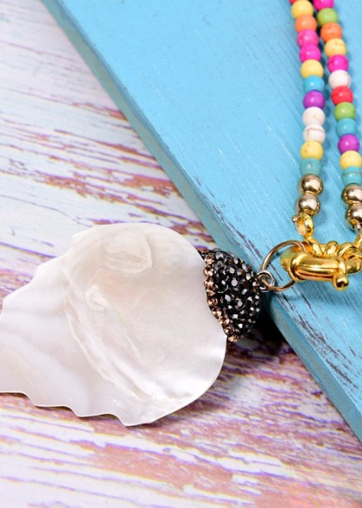 Boho Beads Colorful Necklace